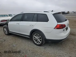 2017 Volkswagen Golf S with VIN 3VWH17AU4HM522453, listed as a Copart auction lot 58395955 with 75,787 mi miles and Salvage title. Bid and sale history available at DreamBid. Image 2.