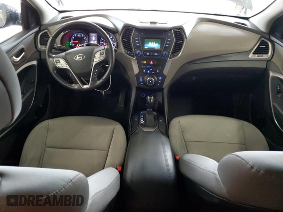 2014 Hyundai Santa Fe with VIN 5XYZU3LB1EG227984, listed as a Copart auction lot 59569905 with 102,477 mi miles and Salvage title. Bid and sale history available at DreamBid. Image 8.