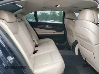 2012 BMW 7 Series 750Li xDrive with VIN WBAKC8C53CC435472, listed as a Copart auction lot 58599105 with 114,685 mi miles and Clean title. Bid and sale history available at DreamBid. Image 10.