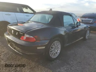 2002 BMW Z3 2.5i with VIN 4USCN33402LM05124, listed as a Copart auction lot 73853154 with 0 mi miles and Non Repairable. Bid and sale history available at carsss.com. Image 3.
