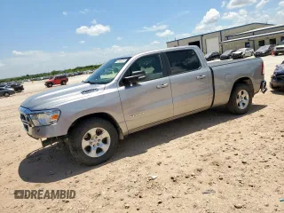 2022 Ram 1500 Big Horn with VIN 1C6SRFMT5NN324861, listed as a Copart auction lot 62969425 with 157,331 mi miles and Clean title. Bid and sale history available at DreamBid. Image 1.