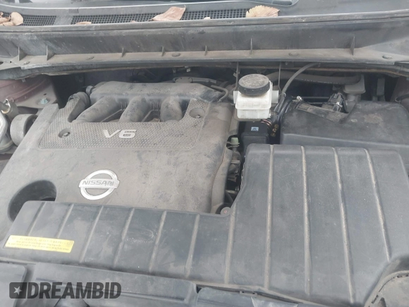 2011 Nissan Murano SL with VIN JN8AZ1MUXBW070008, listed as a IAAI auction lot 41416163 with 151,675 mi miles and . Bid and sale history available at DreamBid. Image 10.