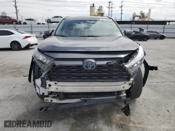 2019 Toyota RAV4 Hybrid LE with VIN 2T3MWRFV6KW004060, listed as a Copart auction lot 48172695 with 101,899 mi miles and Salvage title. Bid and sale history available at DreamBid. Image 5.