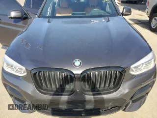 2020 BMW X4 xDrive30i with VIN 5UX2V1C04L9C32419, listed as a Copart auction lot 46427975 with 58,623 mi miles and Salvage Title. Bid and sale history available at carsss.com. Image 11.