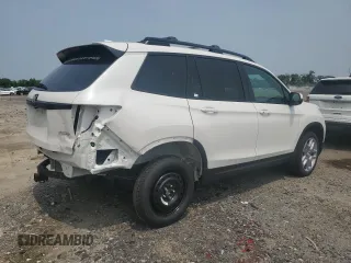 2025 Honda Passport EX-L z VIN 5FNYF8H51SB009536, wystawiony jako Copart lot #59010555 z przebiegiem 767 mil mil oraz Szkoda całkowita • Salvage title. Historia ofert i sprzedaży dostępna na DreamBid. Obrazek 3.