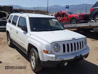 2016 Jeep Patriot Sport with VIN 1C4NJRBB1GD608599, listed as a Copart auction lot 52243035 with 120,733 mi miles and Salvage Title. Bid and sale history available at carsss.com. Image 10.
