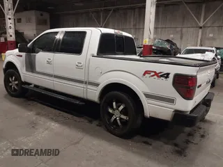 2013 Ford F-150 XL with VIN 1FTFW1ET7DFA81499, listed as a IAAI auction lot 41302118 with 153,976 mi miles. Bid and sale history available at carsss.com. Image 3.