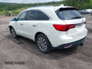 2014 Acura MDX Tech Pkg with VIN 5FRYD4H40EB022755, listed as a IAAI auction lot 42114240 with 1 mi miles. Bid and sale history available at carsss.com. Image 3.