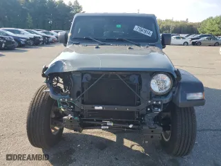 2024 Jeep Wrangler Sport with VIN 1C4PJXDG3RW244585, listed as a Copart auction lot 71541914 with 5,279 mi miles and Salvage Title. Bid and sale history available at carsss.com. Image 5.