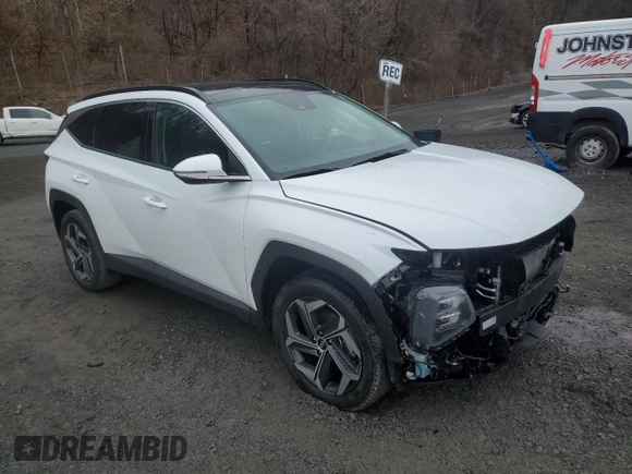 2022 Hyundai Tucson Limited with VIN 5NMJECAE6NH030726, listed as a Copart auction lot 51774025 with 32,409 mi miles and Salvage Title. Bid and sale history available at carsss.com. Image 4.