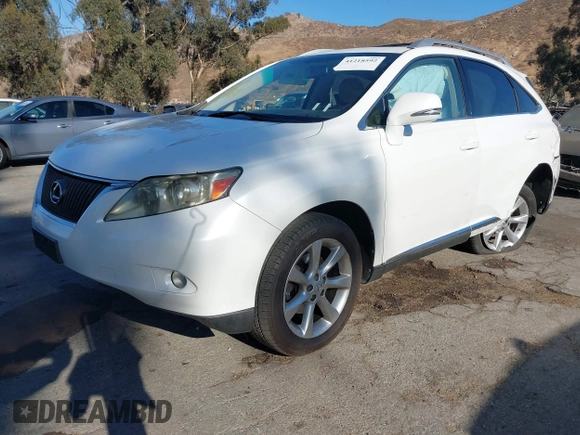 2011 Lexus RX 350 with VIN JTJZK1BAXB2005451, listed as a IAAI auction lot 41218592 with 185,801 mi miles. Bid and sale history available at carsss.com. Image 17.