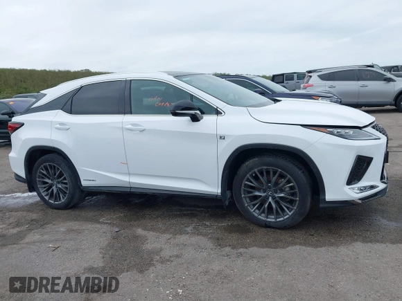 2021 Lexus RX with VIN 2T2YGMDA3MC062783, listed as a IAAI auction lot 40504359 with 34,319 mi miles. Bid and sale history available at carsss.com. Image 13.