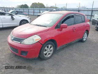 2007 Nissan Versa 1.8 S with VIN 3N1BC13E07L455704, listed as a IAAI auction lot 41859567 with 162,543 mi miles. Bid and sale history available at carsss.com. Image 2.