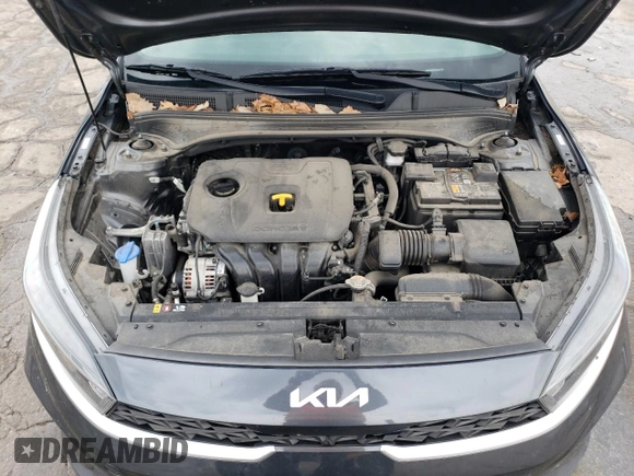 2022 Kia Forte LXS with VIN 3KPF24AD3NE456120, listed as a Copart auction lot 89173335 with 33,753 mi miles and Salvage Title. Bid and sale history available at carsss.com. Image 11.