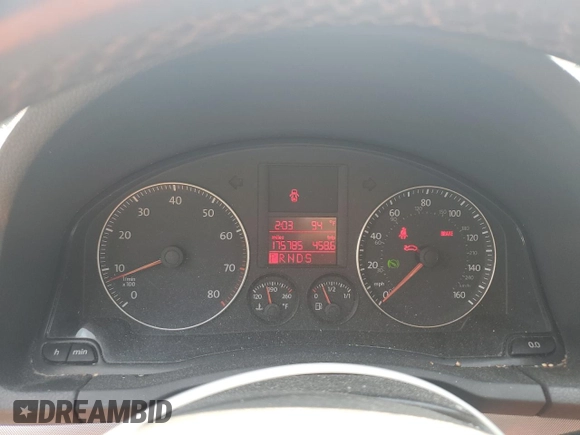 2009 Volkswagen Jetta SE z VIN 3VWRZ71K29M033787, wystawiony jako Copart lot #61969945 z przebiegiem 175 785 mil mil oraz Szkoda całkowita • Salvage title. Historia ofert i sprzedaży dostępna na DreamBid. Obrazek 9.