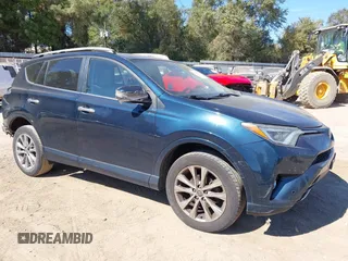 2017 Toyota RAV4 Limited with VIN 2T3YFREV5HW321243, listed as a IAAI auction lot 40617754 with 128,480 mi miles. Bid and sale history available at carsss.com. Image 1.