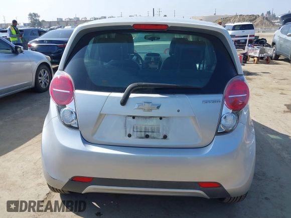 2015 Chevrolet Spark LT with VIN KL8CD6S95FC793084, listed as a IAAI auction lot 42084014 with 41,671 mi miles. Bid and sale history available at carsss.com. Image 16.