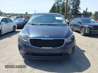 2017 Kia Sedona LX with VIN KNDMB5C11H6253379, listed as a IAAI auction lot 42140939 with 111,067 mi miles. Bid and sale history available at carsss.com. Image 12.