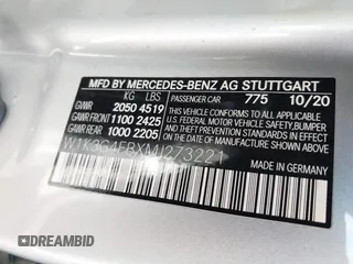 2021 Mercedes-Benz A 220 z VIN W1K3G4FBXMJ273221, wystawiony jako IAAI lot #41829672 z przebiegiem 39 164 mil mil oraz . Historia ofert i sprzedaży dostępna na DreamBid. Obrazek 9.