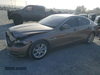 2017 Jaguar XE 25t Premium with VIN SAJAD4BG6HA957704, listed as a Copart auction lot 83630294 with 114,794 mi miles and Salvage Title. Bid and sale history available at carsss.com. Image 1.