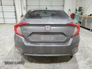 2018 Honda Civic EX with VIN 2HGFC2F74JH551290, listed as a Copart auction lot 45711675 with 123,774 mi miles and Salvage Title. Bid and sale history available at DreamBid. Image 6.