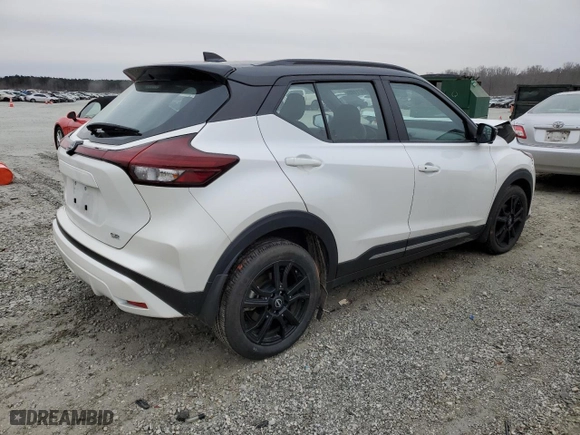 2024 Nissan Kicks SR with VIN 3N1CP5DV6RL478356, listed as a Copart auction lot 88971185 with 19,720 mi miles and Salvage Title. Bid and sale history available at carsss.com. Image 3.
