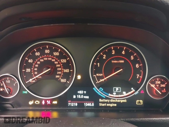 2018 BMW 3 Series 330i xDrive with VIN WBA8D9G51JNU72738, listed as a IAAI auction lot 41978561 with 71,219 mi miles. Bid and sale history available at carsss.com. Image 7.