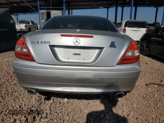 2007 Mercedes-Benz SLK-Class 3.0L with VIN WDBWK54F07F160403, listed as a Copart auction lot 43060145 with 168,421 mi miles and Salvage Title. Bid and sale history available at carsss.com. Image 6.