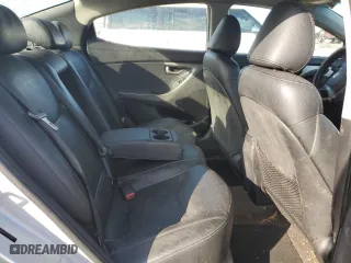 2012 Hyundai Elantra Limited with VIN 5NPDH4AE8CH132720, listed as a Copart auction lot 44357175 with 181,657 mi miles and Salvage Title. Bid and sale history available at carsss.com. Image 11.