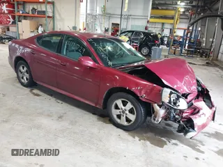 2005 Pontiac Grand Prix z VIN 2G2WP522251285110, wystawiony jako IAAI lot #42112729 z przebiegiem 166 328 mil mil oraz . Historia ofert i sprzedaży dostępna na DreamBid. Obrazek 1.