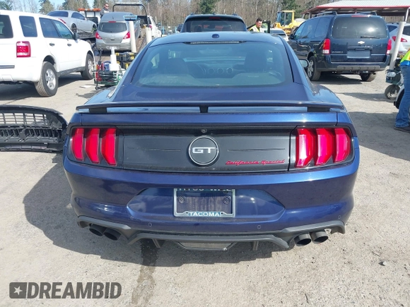 2019 Ford Mustang GT with VIN 1FA6P8CF2K5176810, listed as a IAAI auction lot 41872133 with 71,543 mi miles. Bid and sale history available at carsss.com. Image 17.