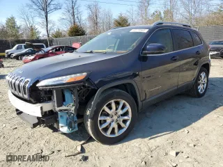 2014 Jeep Cherokee Limited with VIN 1C4PJLDB8EW143548, listed as a Copart auction lot 45170365 with 183,260 mi miles and Salvage Title. Bid and sale history available at carsss.com. Image 1.