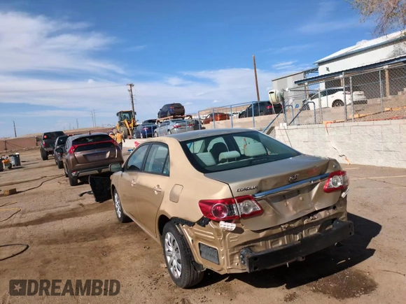 2012 Toyota Corolla L with VIN 5YFBU4EE6CP051067, listed as a Copart auction lot 52988715 with 816,251 mi miles and Salvage Title. Bid and sale history available at DreamBid. Image 14.