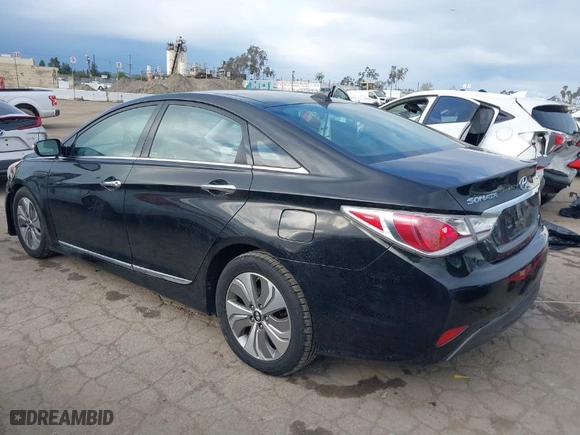 2014 Hyundai Sonata Hybrid with VIN KMHEC4A42EA103942, listed as a IAAI auction lot 41761495 with 150,895 mi miles. Bid and sale history available at carsss.com. Image 3.