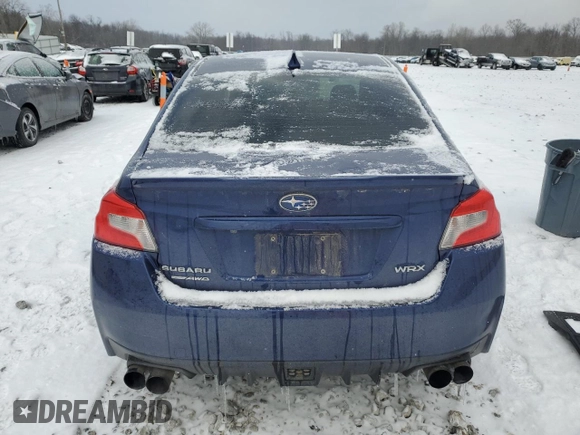 2020 Subaru WRX Premium with VIN JF1VA1B63L9821917, listed as a Copart auction lot 46320105 with 62,568 mi miles and Salvage Title. Bid and sale history available at carsss.com. Image 6.
