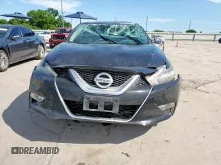 2017 Nissan Maxima S with VIN 1N4AA6APXHC383204, listed as a Copart auction lot 58152265 with 119,921 mi miles and Salvage title. Bid and sale history available at DreamBid. Image 5.