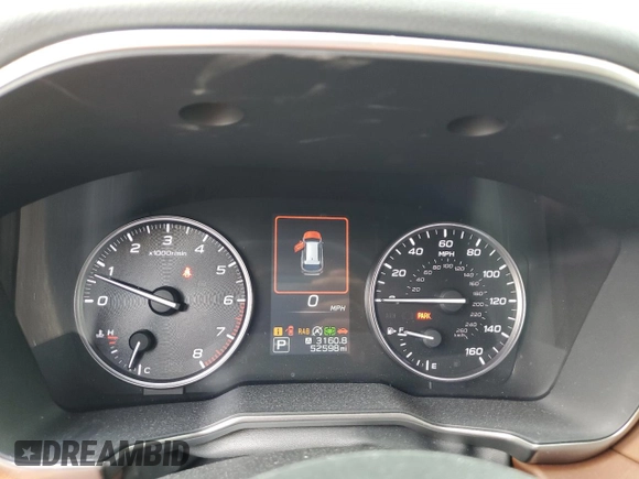 2021 Subaru Outback Touring with VIN 4S4BTAPC3M3185103, listed as a Copart auction lot 54251985 with 52,598 mi miles and Salvage title. Bid and sale history available at DreamBid. Image 9.