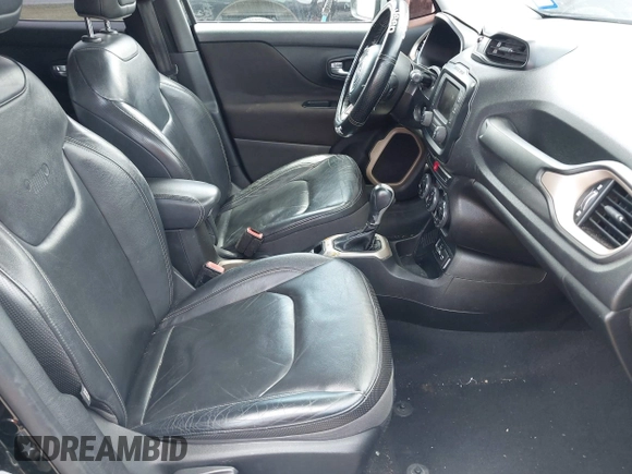 2016 Jeep Renegade Limited with VIN ZACCJADTXGPE09552, listed as a IAAI auction lot 42445660 with 125,004 mi miles and . Bid and sale history available at DreamBid. Image 5.