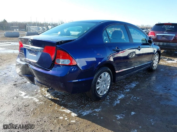 2010 Honda Civic Sdn DX-VP with VIN 19XFA1F35AE036161, listed as a IAAI auction lot 41840760 with 126,692 mi miles. Bid and sale history available at carsss.com. Image 4.