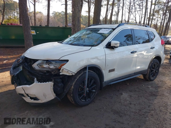 2017 Nissan Rogue SV with VIN 5N1AT2MV0HC769455, listed as a IAAI auction lot 41312862 with 131,399 mi miles and . Bid and sale history available at DreamBid. Image 17.