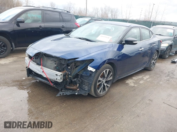 2017 Nissan Maxima SV with VIN 1N4AA6AP7HC373021, listed as a IAAI auction lot 41693920 with 154,730 mi miles and . Bid and sale history available at DreamBid. Image 18.