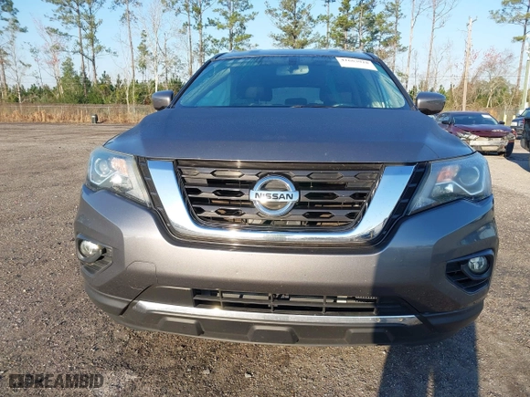 2017 Nissan Pathfinder SV with VIN 5N1DR2MN3HC660984, listed as a IAAI auction lot 41663918 with 118,793 mi miles. Bid and sale history available at carsss.com. Image 12.
