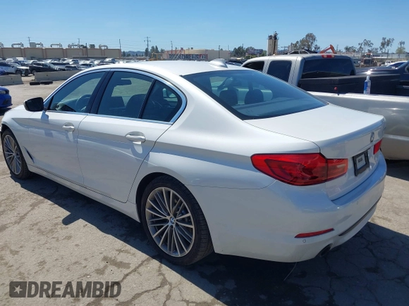 2020 BMW 5 Series 530i with VIN WBAJR3C02LWW79260, listed as a IAAI auction lot 41798999 with 91,180 mi miles and . Bid and sale history available at DreamBid. Image 3.