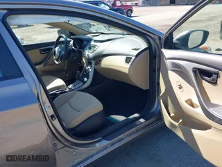 2012 Hyundai Elantra GLS with VIN 5NPDH4AEXCH067658, listed as a IAAI auction lot 41824531 with 61,204 mi miles. Bid and sale history available at carsss.com. Image 5.