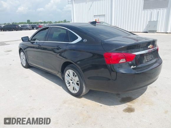 2017 Chevrolet Impala LS with VIN 2G11Z5S31H9107695, listed as a IAAI auction lot 42377890 with 129,948 mi miles and . Bid and sale history available at DreamBid. Image 3.