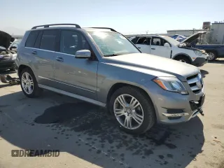 2015 Mercedes-Benz GLK 350 with VIN WDCGG5HB5FG439945, listed as a Copart auction lot 75044054 with 76,506 mi miles and Salvage Title. Bid and sale history available at DreamBid. Image 4.