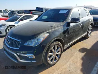 2017 Infiniti QX50 with VIN JN1BJ0RP1HM383332, listed as a IAAI auction lot 41837779 with 83,545 mi miles. Bid and sale history available at carsss.com. Image 17.