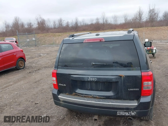 2014 Jeep Patriot Limited with VIN 1C4NJRCB8ED648089, listed as a IAAI auction lot 41801878 with 102,346 mi miles and . Bid and sale history available at DreamBid. Image 16.