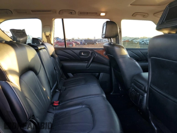 2015 Infiniti QX80 with VIN JN8AZ2NC1F9370925, listed as a Copart auction lot 79489854 with 147,165 mi miles and Salvage Title. Bid and sale history available at carsss.com. Image 11.
