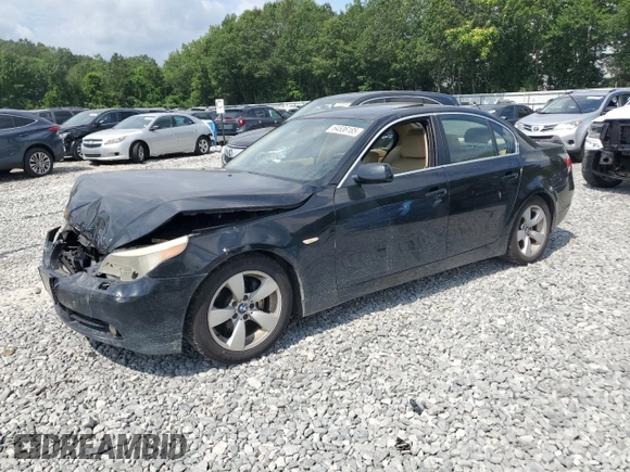2005 BMW 5 Series 530i с VIN WBANA73585B814800, выставлен на аукционе Copart как лот 64536185 с пробегом 240 255 миль миль и Чистый • Clean title. История ставок и продаж доступна на DreamBid. Изображение 1.